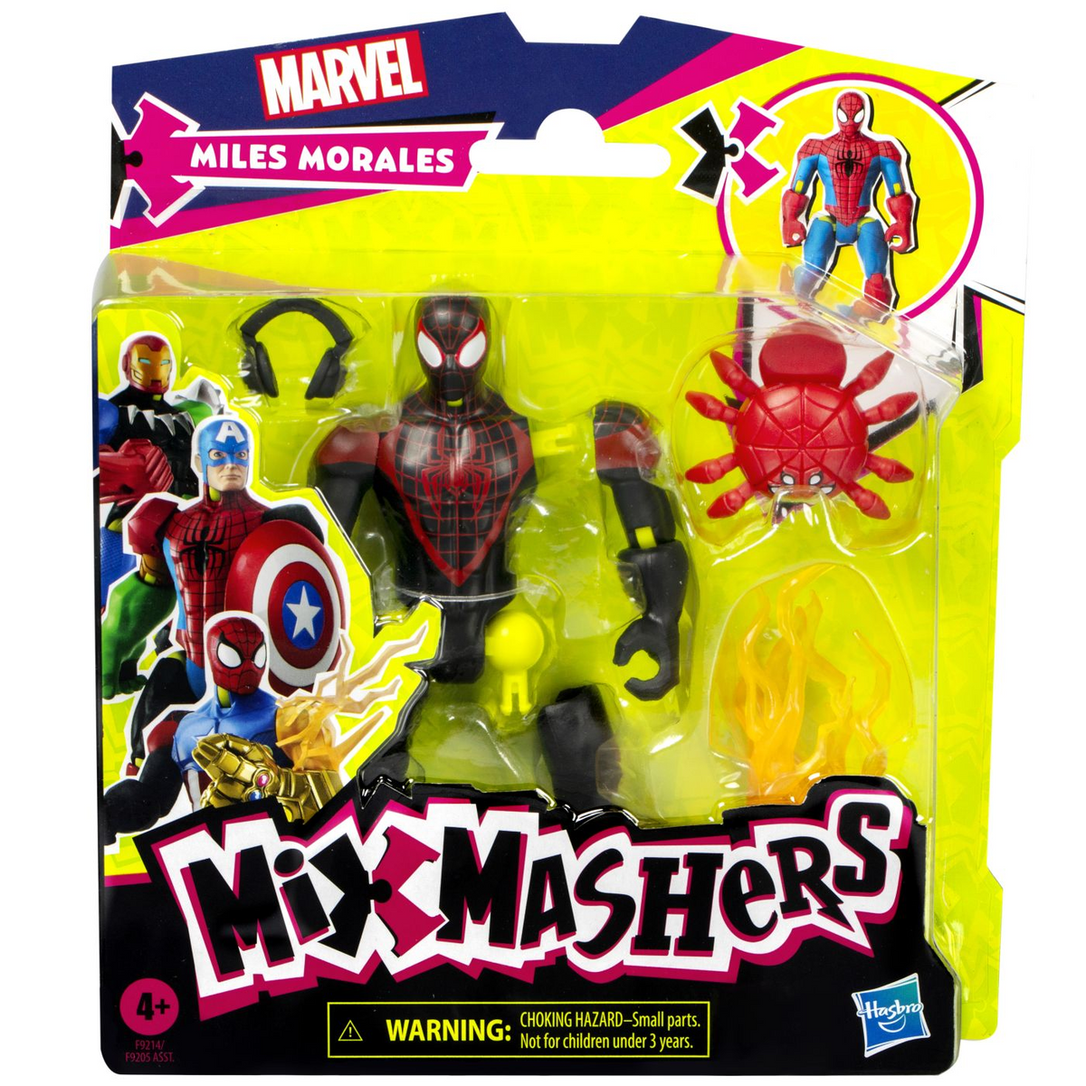 Marvel MixMashers Miles Morales Spider-Man Mix-And-Match