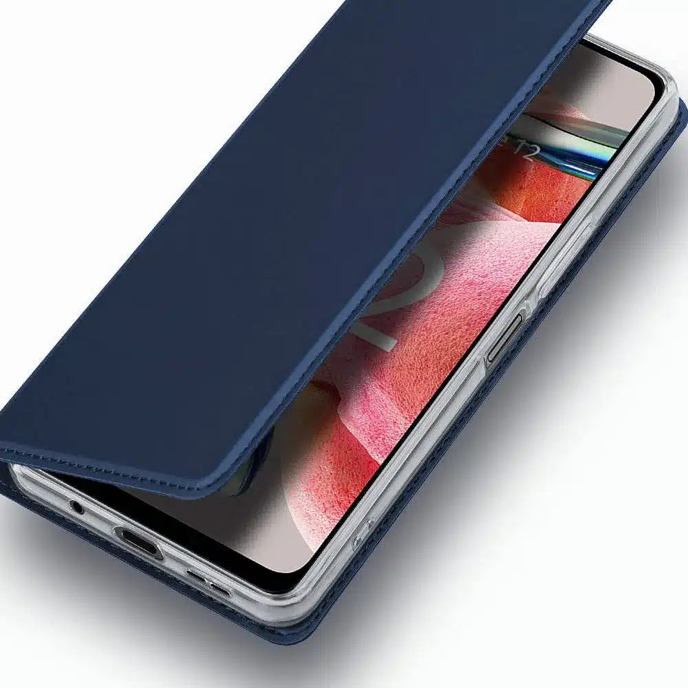 DUX DUCIS Skin Pro - preklopna torbica za Redmi Note 12 4G modra
