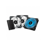 ARCTIC F12 PWM PST Kućište računala Ventilator 12 cm Crno 5 kom