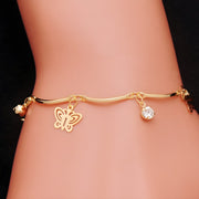 Narukvica Gold Butterfly - Zlatna KP1770