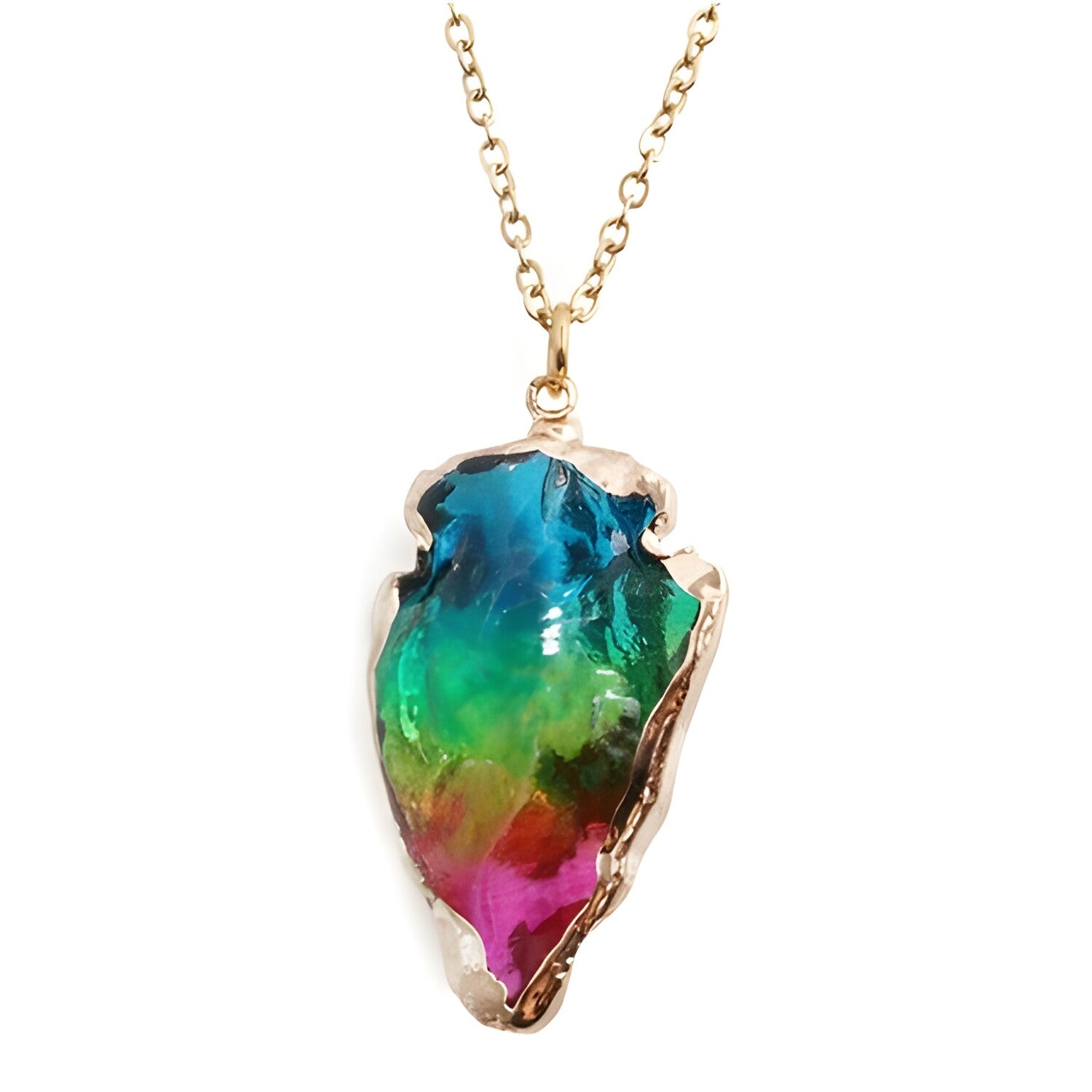 Ogrlica Crystal Stone - Višebojna KP21752