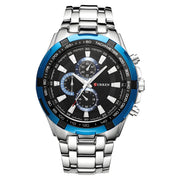 Sat CURREN EN-14407 - Srebrna / Crna / Plava KP14407