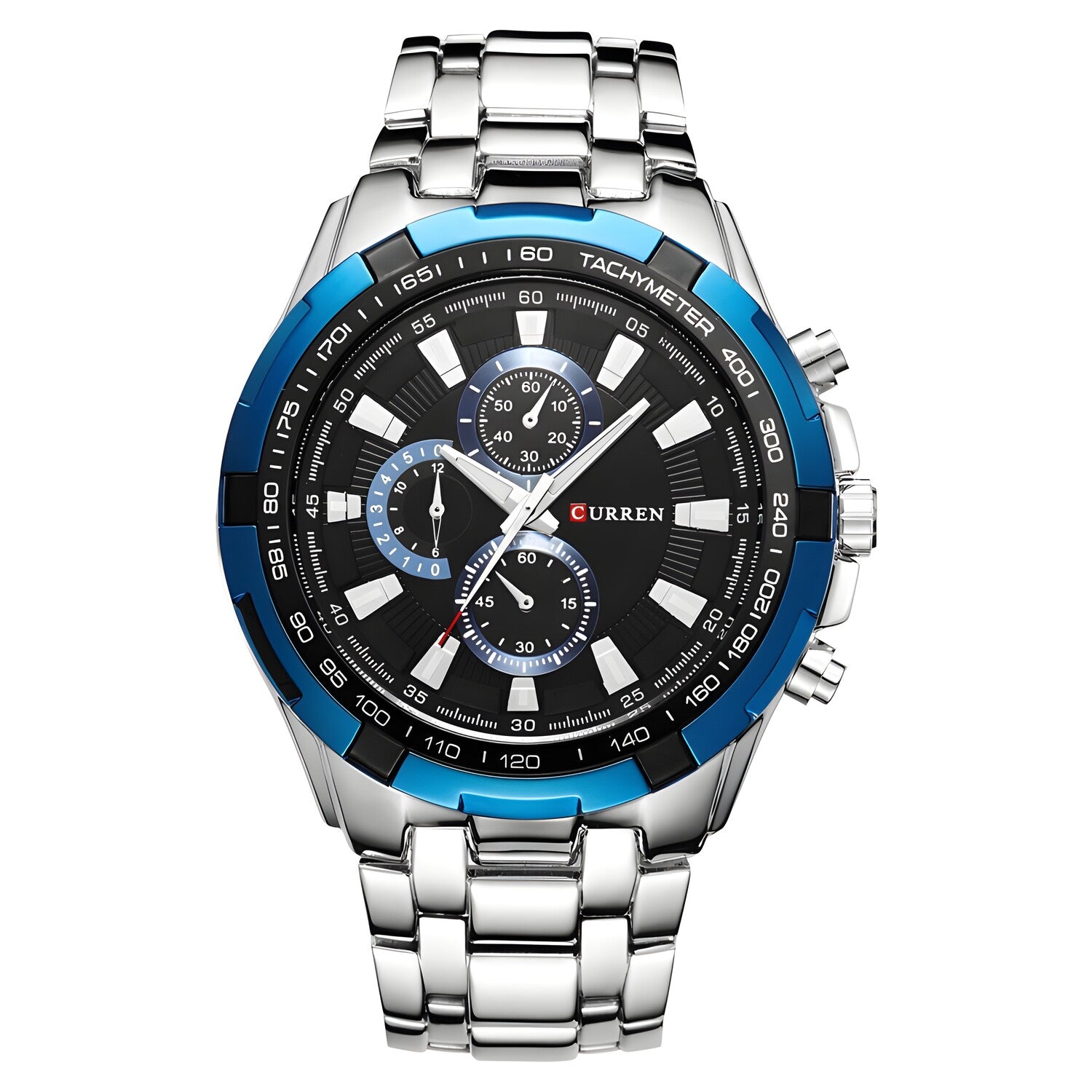 Sat CURREN EN-14407 - Srebrna / Crna / Plava KP14407