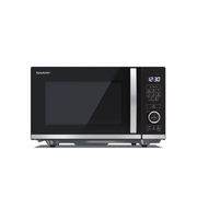 Sharp YC-QS204AE-B mikrovalna pećnica Radna ploča Samo mikrovalne 20 L 800 W Crno, Nehrđajući čelik