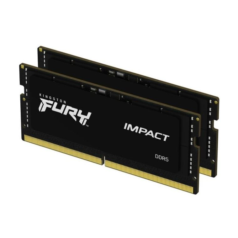 Kingston Technology FURY Impact Black memorijski modul 64 GB 2 x 32 GB DDR5 2400 MHz