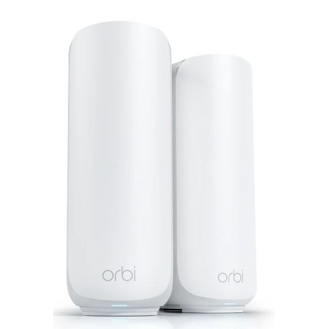 NETGEAR Orbi 370 Dvofrekvencijski (2,4 GHz / 5 GHz) Wi-Fi 7 (802.11be) Bijelo 2 Unutarnji