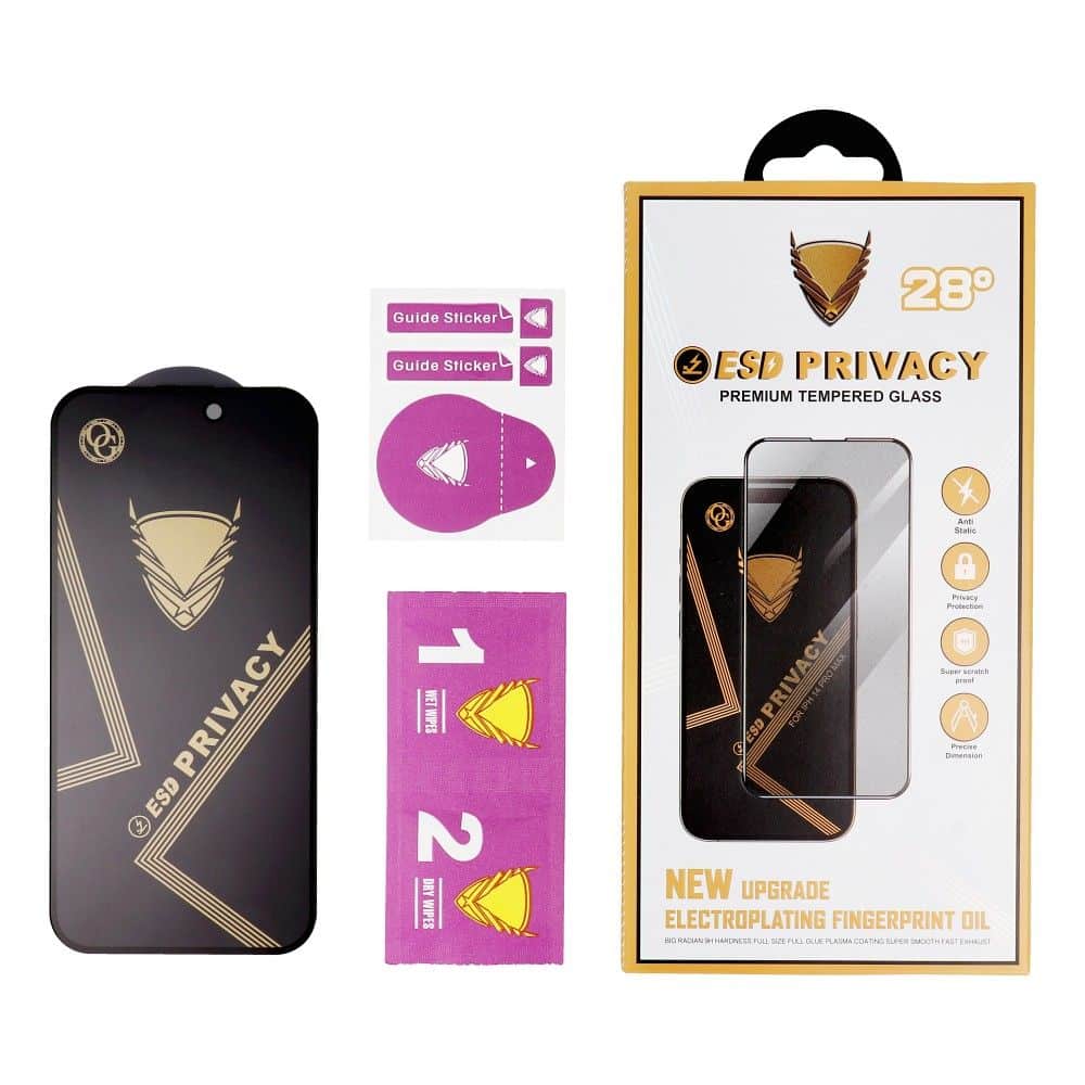 OG 6D Premium Privacy Anti-Spy zaštitno staklo za Xiaomi Redmi 15 5G