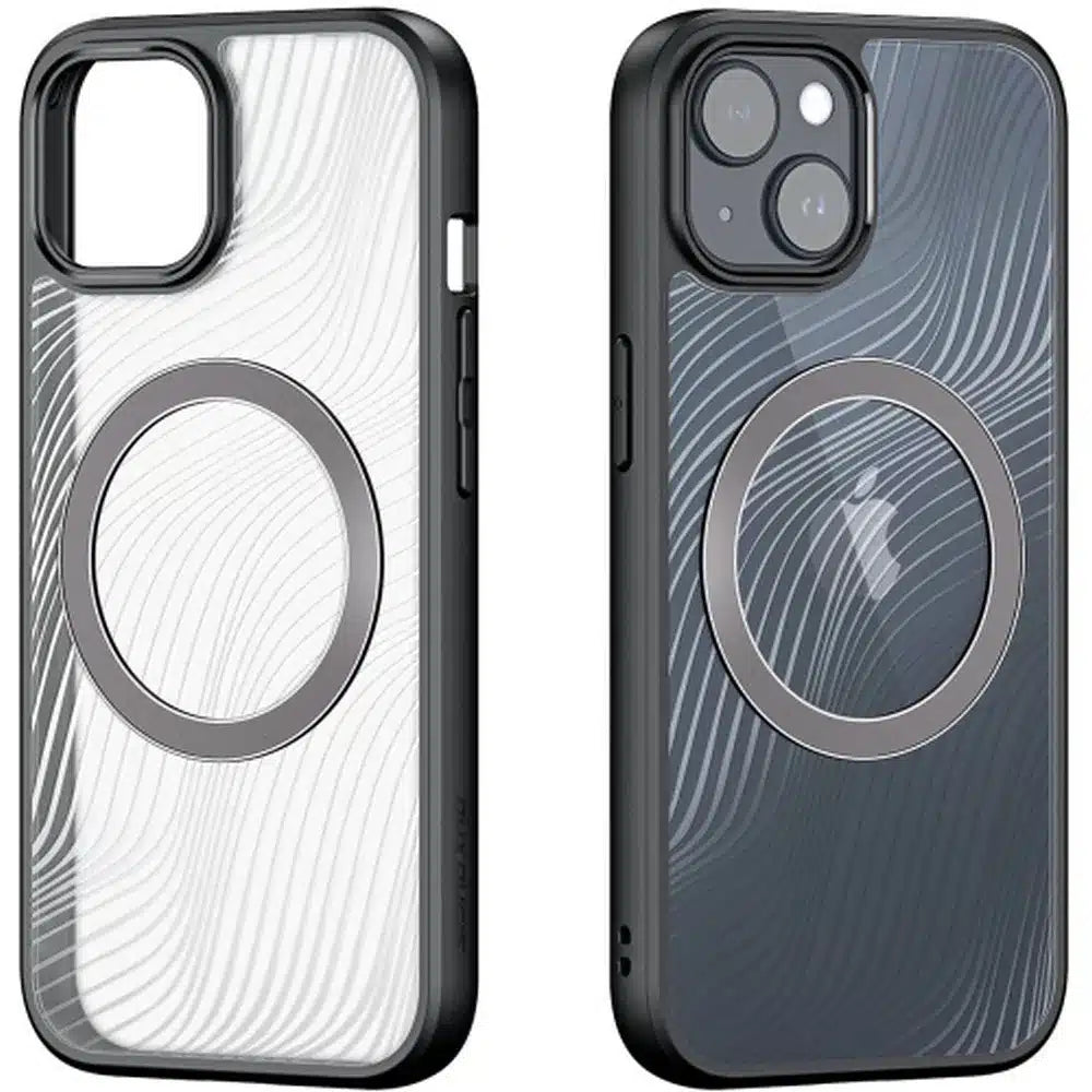 DUX DUCIS Aimo Mag - oklopni etui, združljiv z MagSafe za Apple iPhone 15 črn