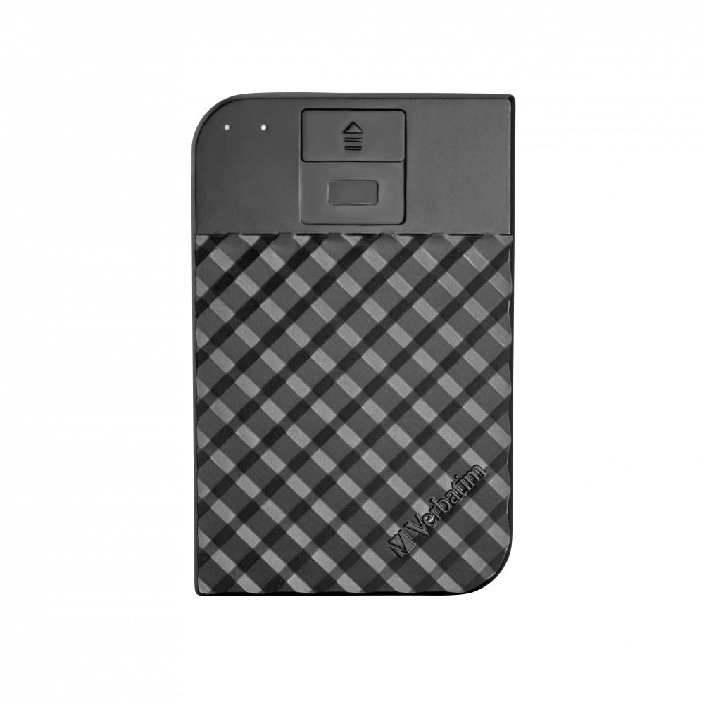 Verbatim Fingerprint Secure vanjski tvrdi disk 2 TB Crno