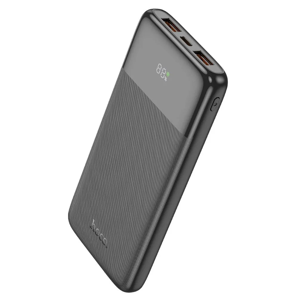 Prenosna baterija (Powerbank) HOCO - 10.000mAh PD 20W + QC3.0 22.5W J121 črna