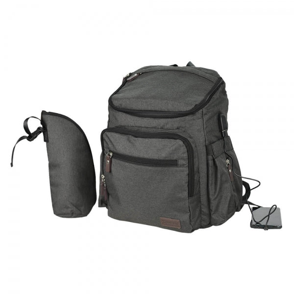 BEBESTARS nahrbtnik /torba z USB graphite