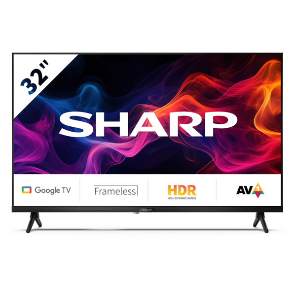 Sharp 32GF2265E LED televizor 81,3 cm (32") HD Pametni televizor Wi-Fi Crno