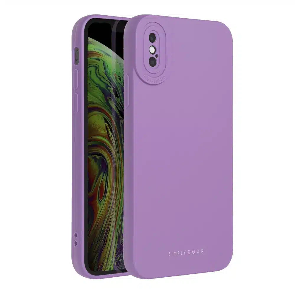 Roar Luna Case ovitek za iPhone XS vijolične barve