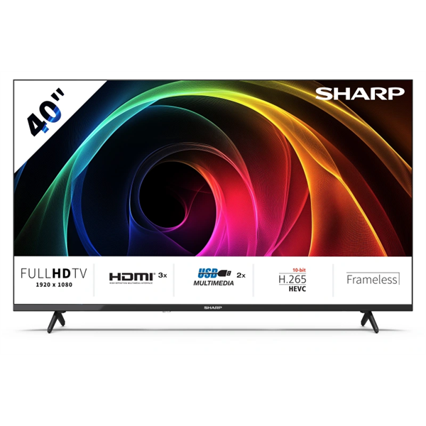 Sharp 40HA1205E LED televizor 101,6 cm (40") Full HD Crno