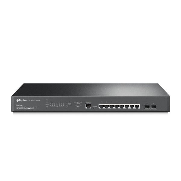 TP-Link Omada SG3210XHP-M2 mrežni prekidač Upravljano L2+ 2.5G Ethernet (100/1000/2500) Podrška za napajanje putem Etherneta (PoE) 1U Crno