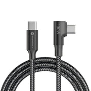 Kabel kutni USB C na USB C Forcell F-Energy QC4.0 PD 5A 100W 2 m - crni
