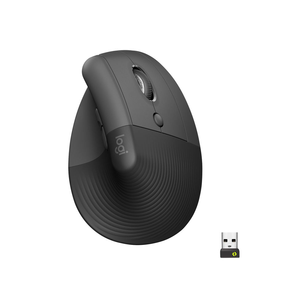 Logitech Lift for Business miš Desno RF bežični + Bluetooth Optički 4000 DPI
