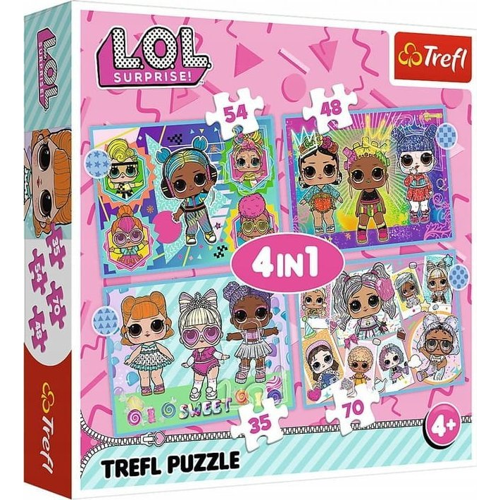 Trefl 34613 puzzle Slagalica 70 kom Crtići