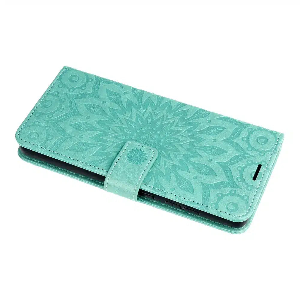 MEZZO Book case preklopna torbica za XIAOMI Redmi NOTE 13 4G mandala zelena