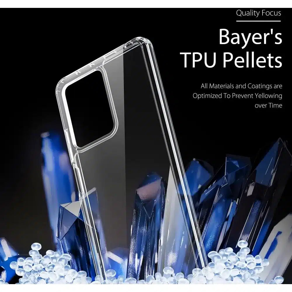 DUX DUCIS Clin - prozoren trdi ovitek za Redmi Note 12 Pro 5G