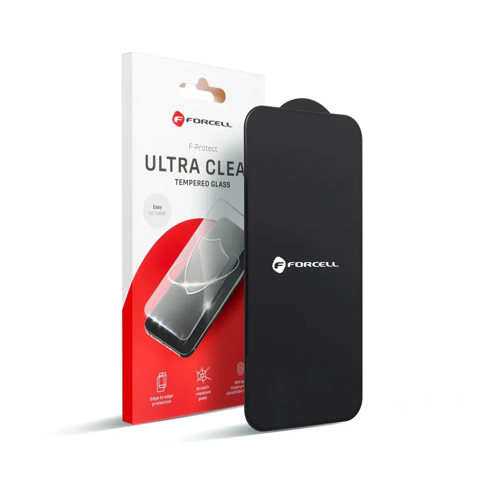 Forcell Ultra Clear kaljeno staklo za Samsung Galaxy A36 / A56 crno