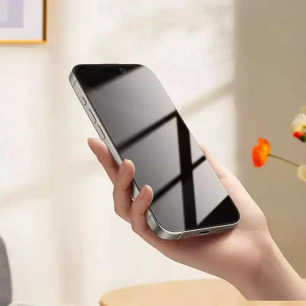 HOCO kaljeno privacy steklo 360 stopinj za iPhone 15