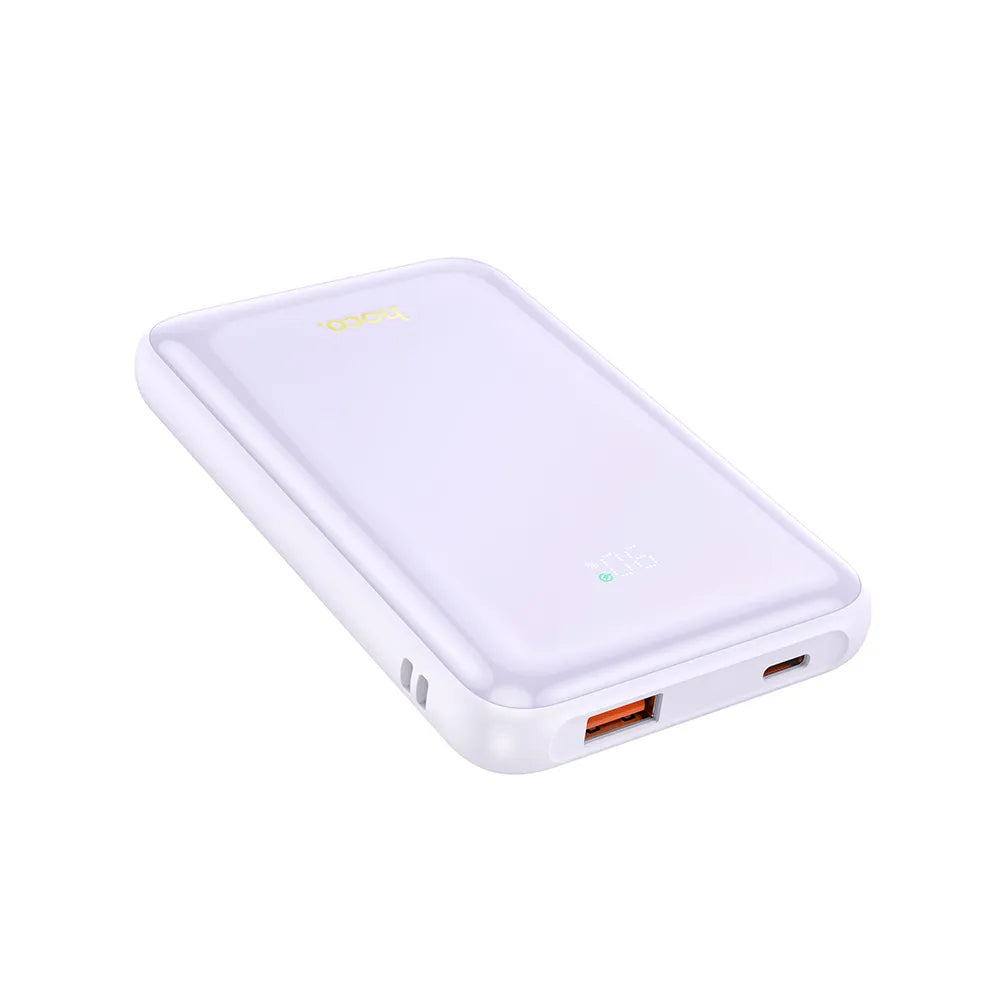 HOCO powerbank 10.000 mAh PD QC3.0 3A 22.5W Q21 vijoličen