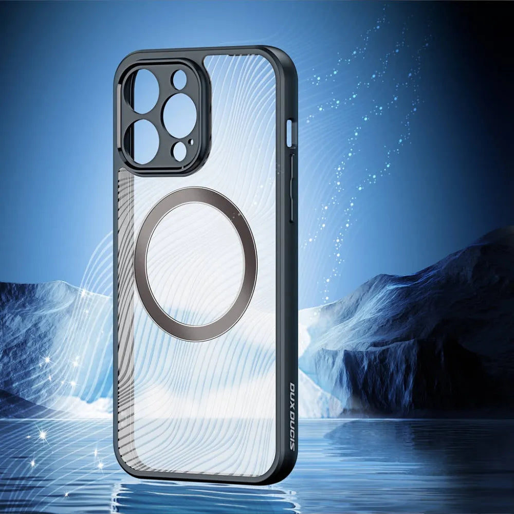 DUX DUCIS Aimo Mag - ohišje, odporno na udarce, MagSafe združljivo za Apple iPhone 14 Pro črno