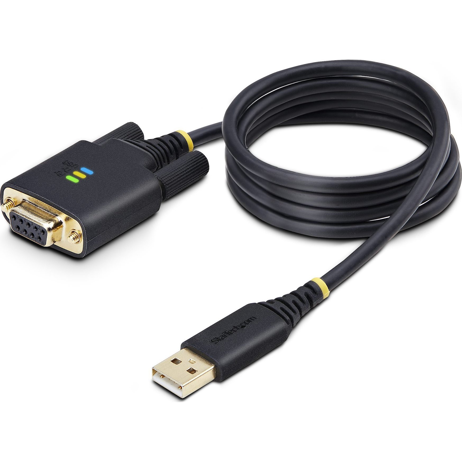 StarTech.com 1P3FFCNB-USB-SERIAL serijski kabel Crno 1 m USB Tip-A DB-9