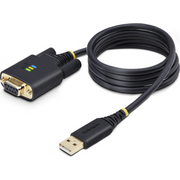 StarTech.com 1P3FFCNB-USB-SERIAL serijski kabel Crno 1 m USB Tip-A DB-9
