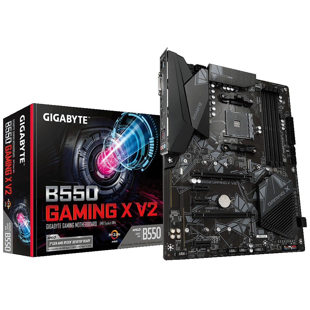 Gigabyte B550 Gaming X V2 AMD B550 Priključnice AM4 ATX