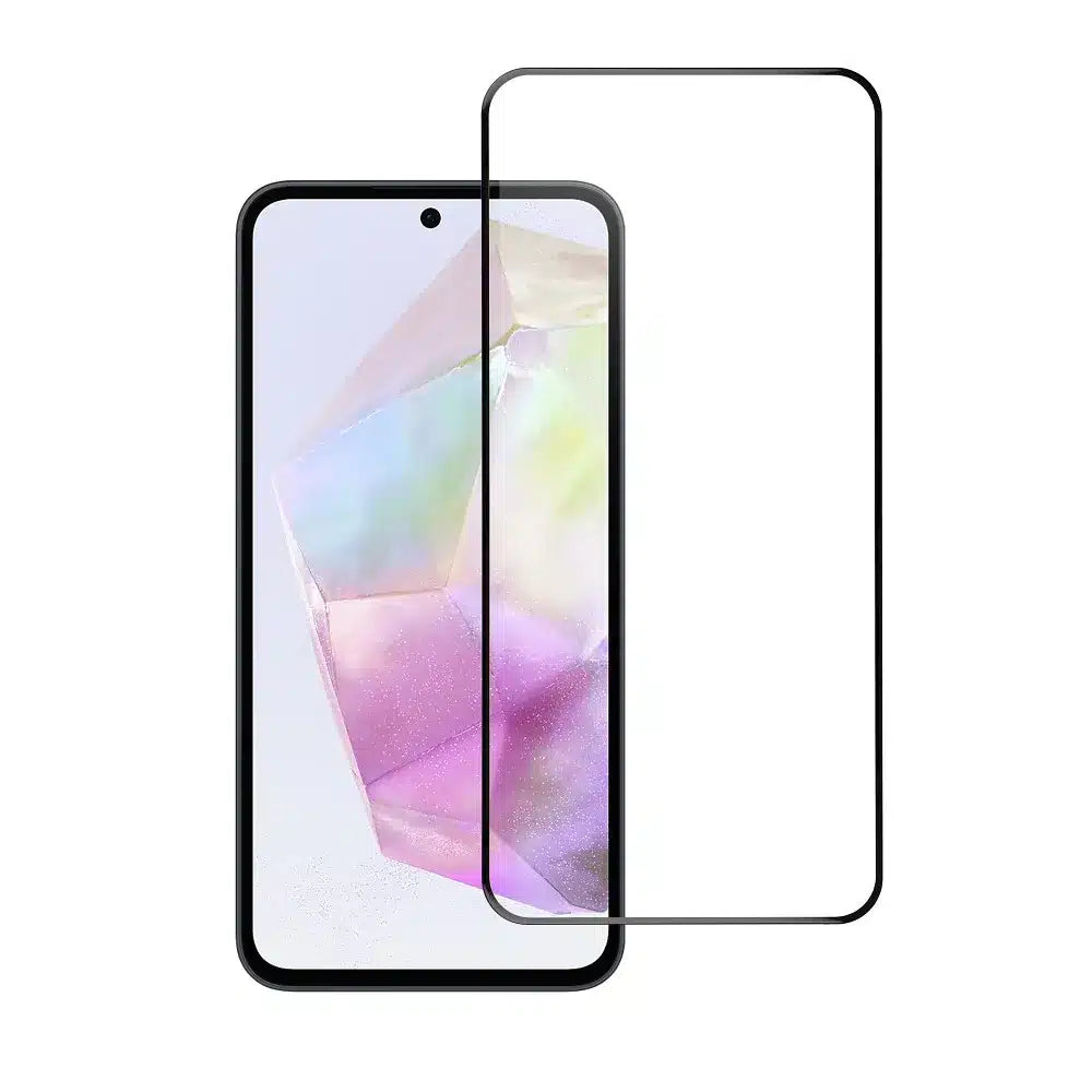 Blue Star 5D kaljeno steklo - za Samsung A35 5G (popolno lepilo/case friendly)