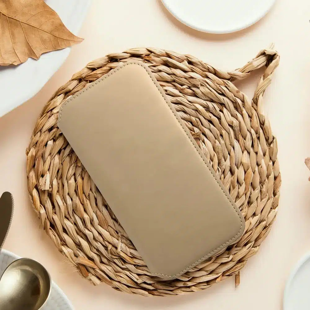Etui z dvojnim žepom za XIAOMI 13 LITE, zlat