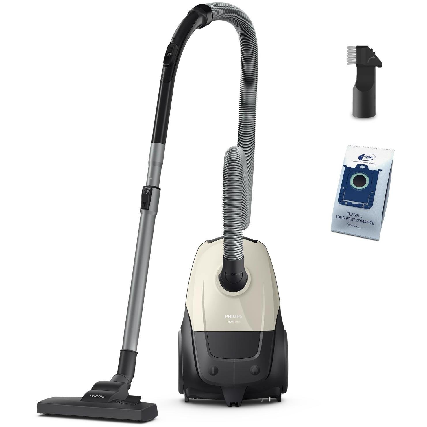 Philips 1000 series XD1101/10 usisavač 3 L Usisavač sa cilindrom Suho 800 W Vrećica za prašinu