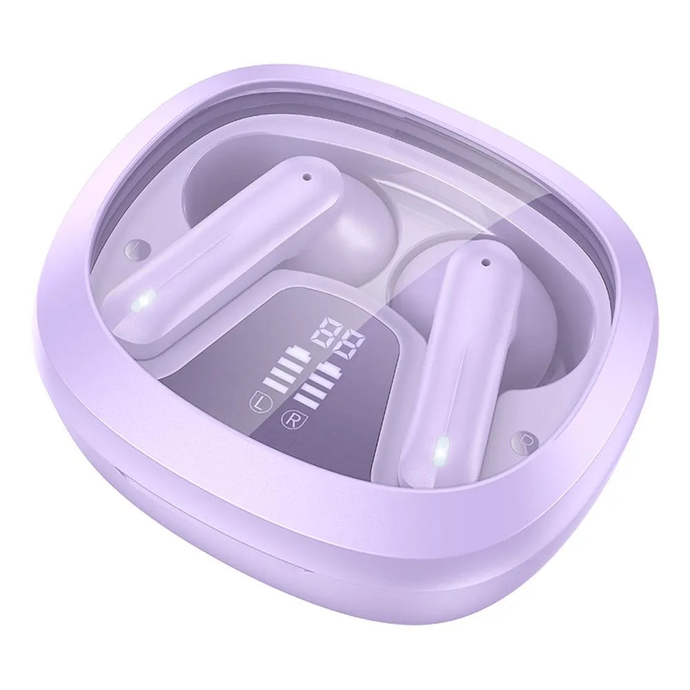 HOCO TWS Shadow EQ6 brezžične/bluetooth stereo slušalke vijolične