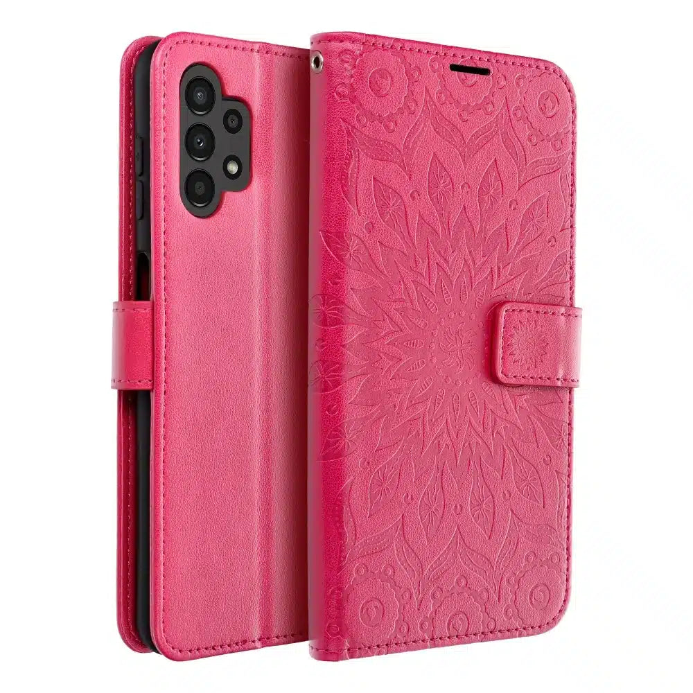 MEZZO Book case preklopna torbica za SAMSUNG GALAXY A13 4G mandala magenta