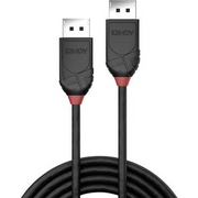 Lindy 36490 DisplayPort kabel 0,5 m Crno