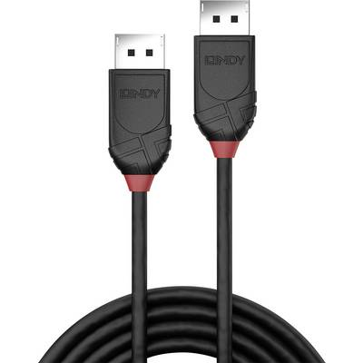 Lindy 36490 DisplayPort kabel 0,5 m Crno