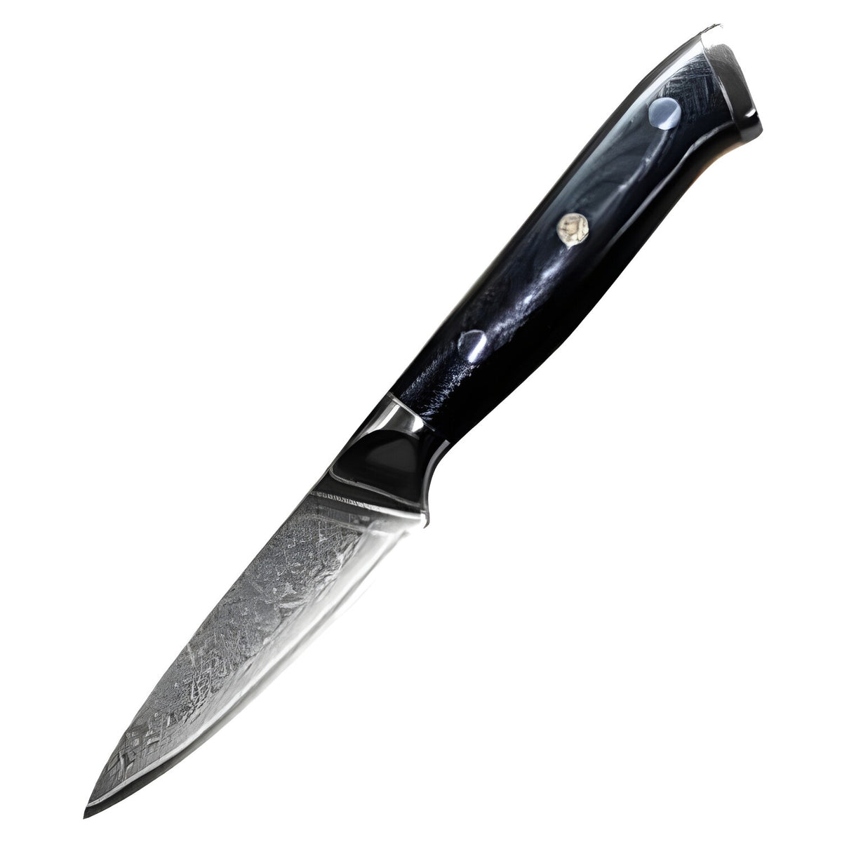 Damaškov nož za kuhinju - Paring/Crna KP32719
