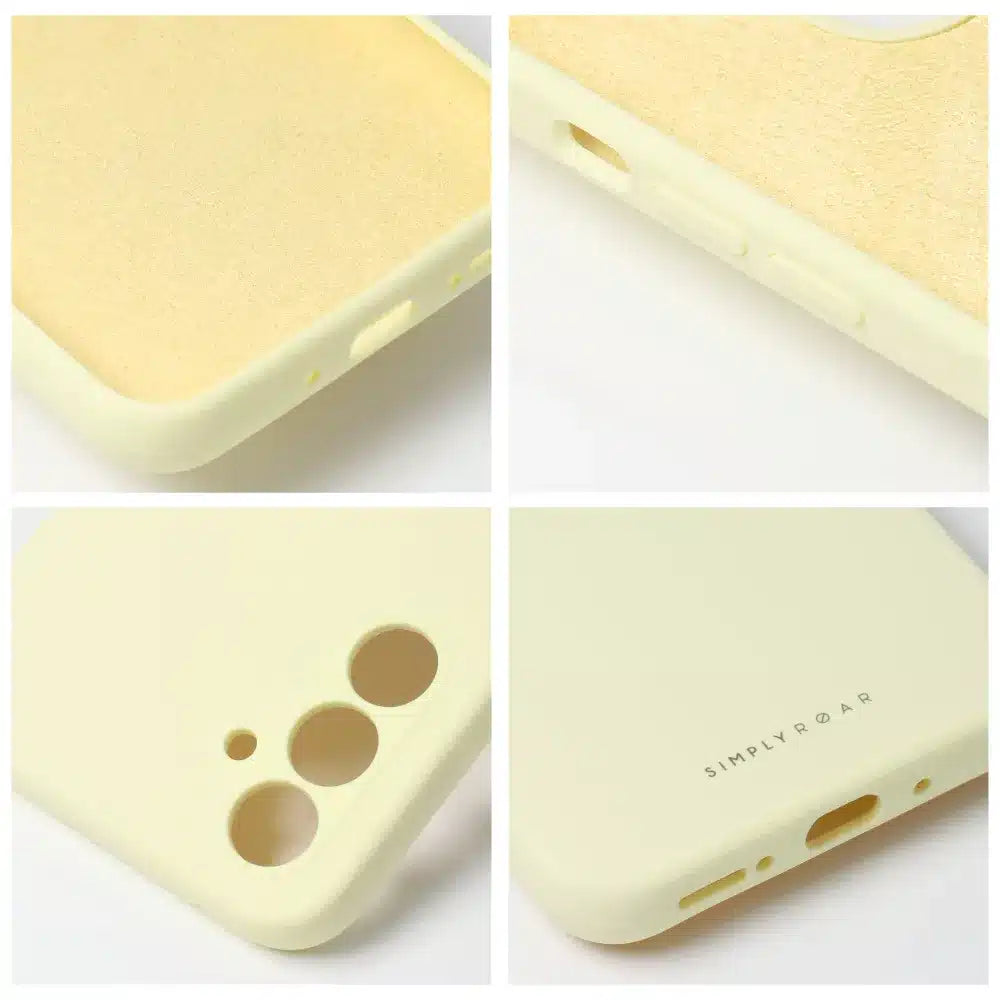 Roar Cloud-Skin etui – za Samsung Galaxy A54 5G svetlo rumene barve
