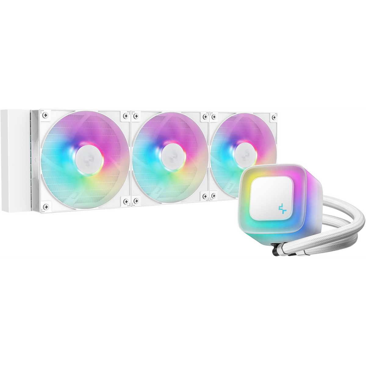 DeepCool LE360 WH V2 Procesor Sve-u-jednom vodeno hlađenje 12 cm Bijelo 1 kom