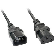 Lindy 30331 strujni kabel Crno 2 m C14 spoj C13 spoj