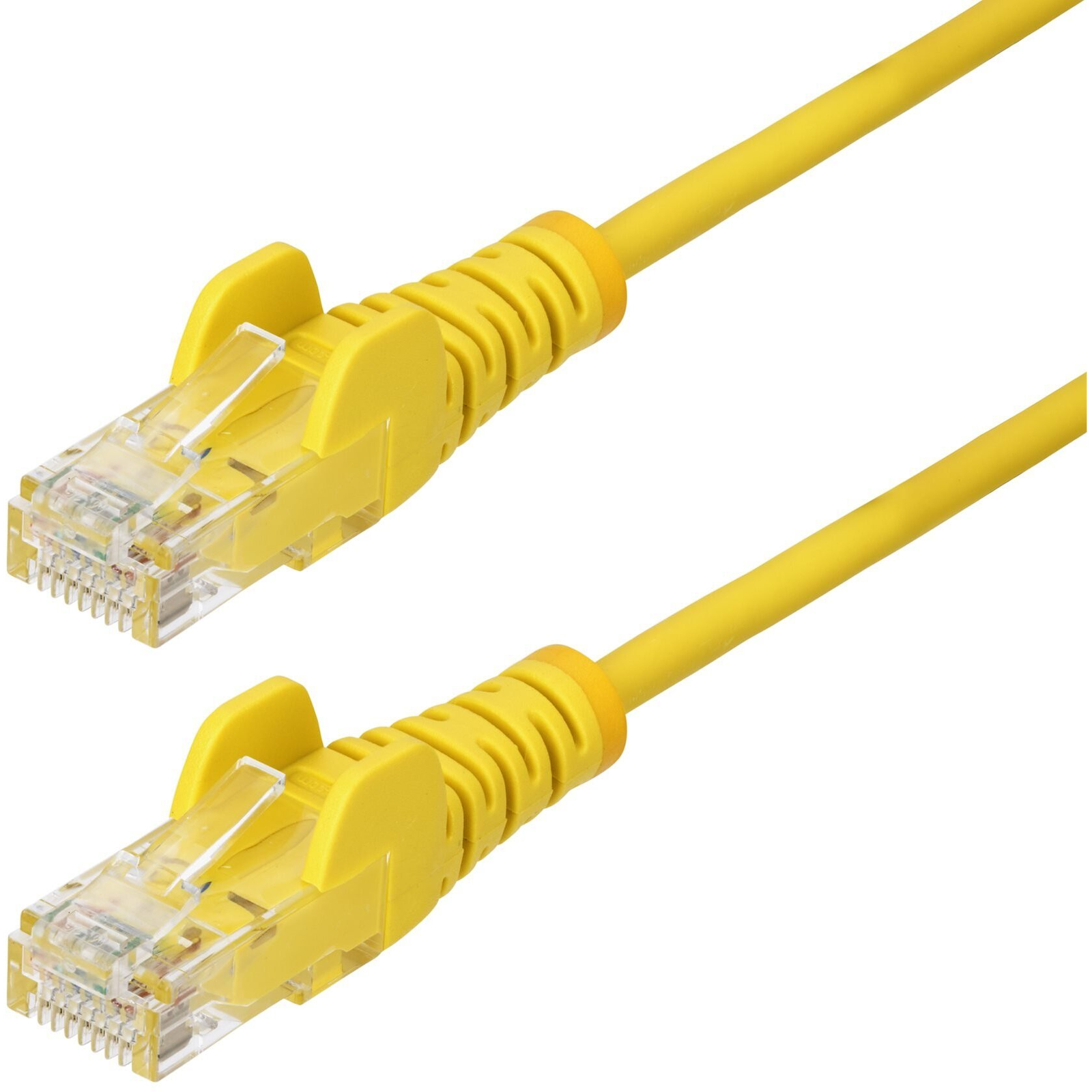 StarTech.com N6PAT25CMYLS kabel za umrežavanje Žuto 0,25 m Cat6 U/UTP (UTP)