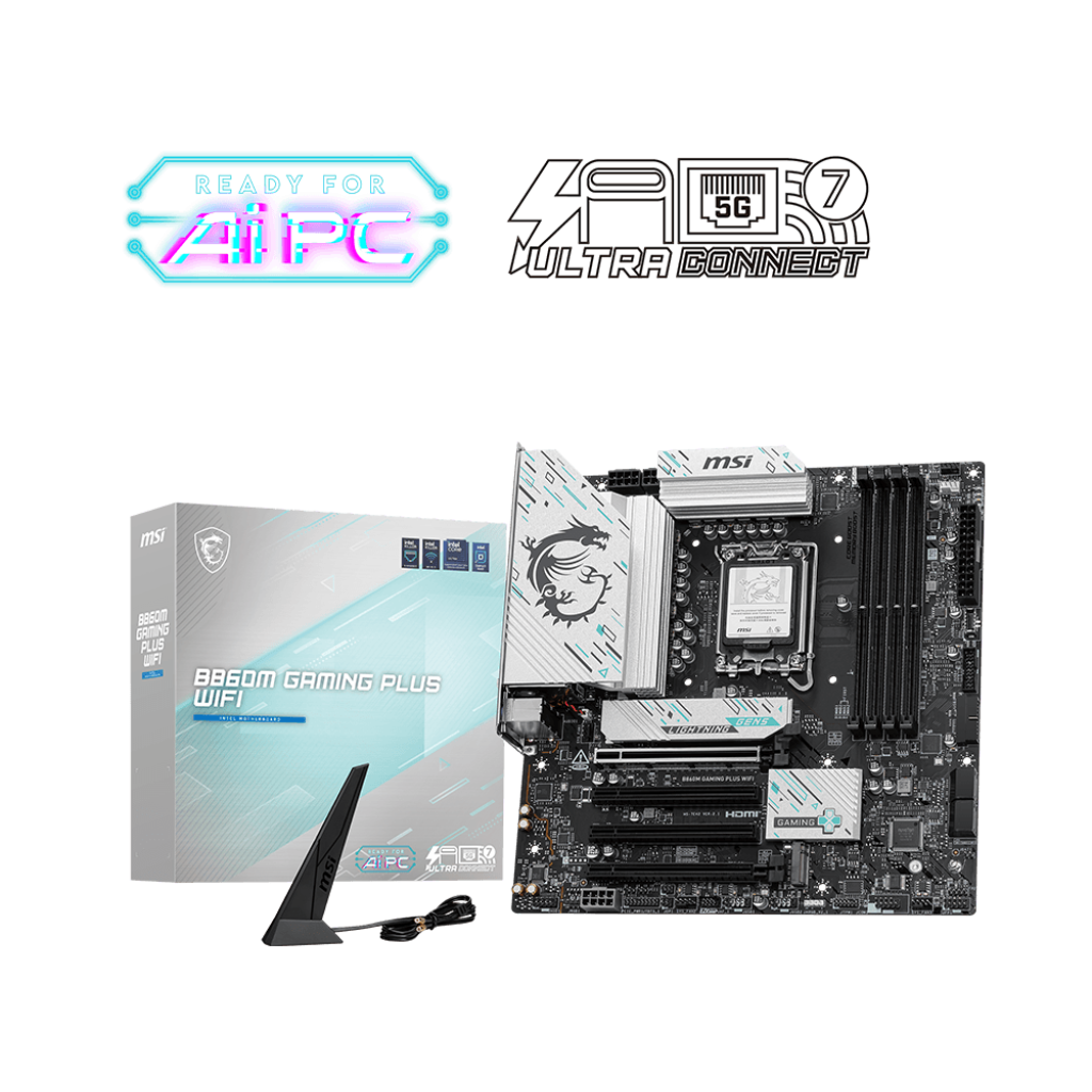 MSI B860M GAMING PLUS WIFI matična ploča Intel B860 LGA 1851 (Socket V1) Mikro ATX