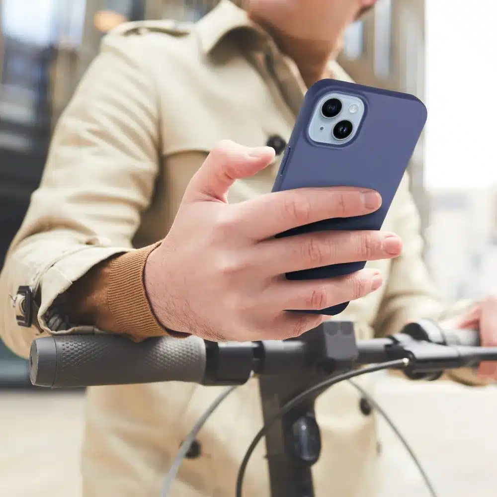 MATT maska za iPhone 11 modra