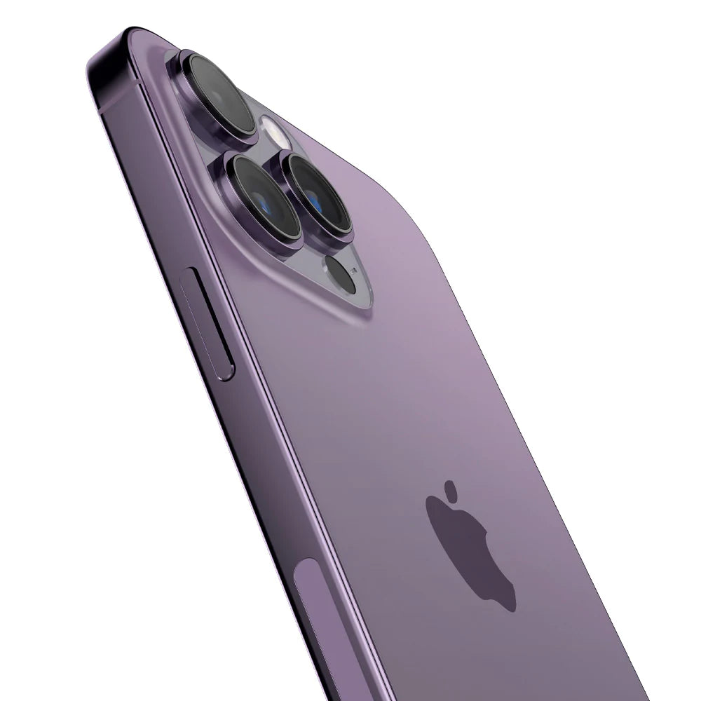 Spigen OPTIK.TR EZ FIT ZAŠČITA KAMERE 2-kosa za iPhone 14 PRO / 14 PRO MAX / 15 PRO / 15 PRO MAX ČRNA