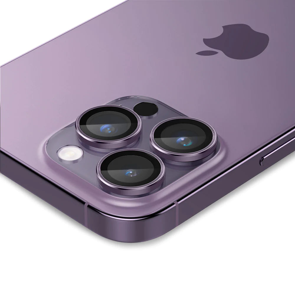 Spigen OPTIK.TR EZ FIT ZAŠČITA KAMERE 2-kosa za iPhone 14 PRO / 14 PRO MAX / 15 PRO / 15 PRO MAX ČRNA