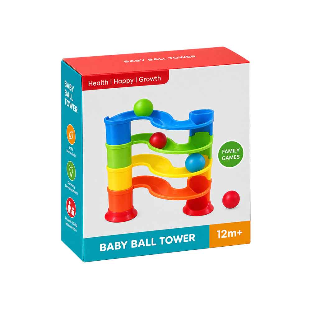 Baby didaktički toranj Ball Tower s kuglicama