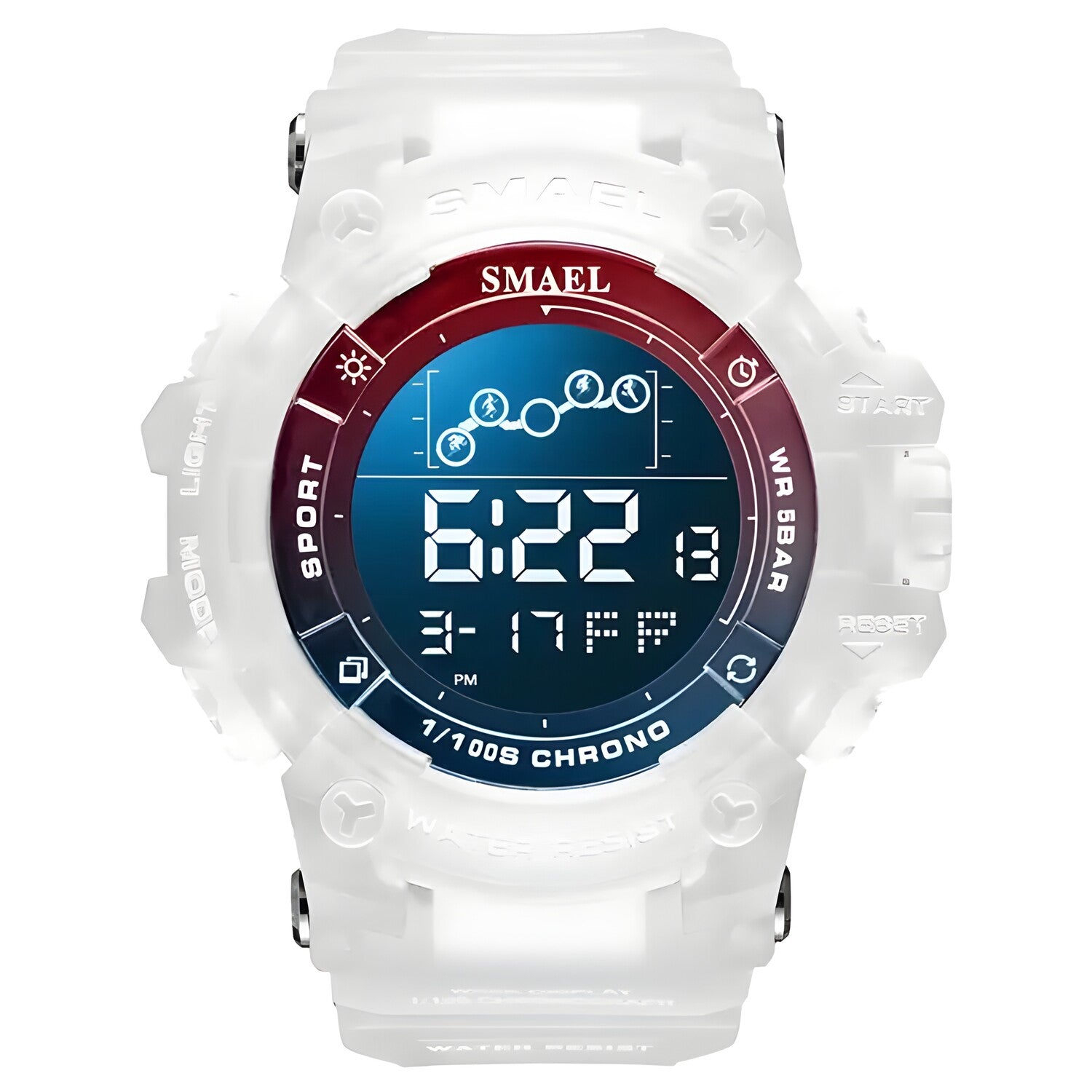 Sat SMAEL DI - 29461 - Bijela / Crvena KP29461