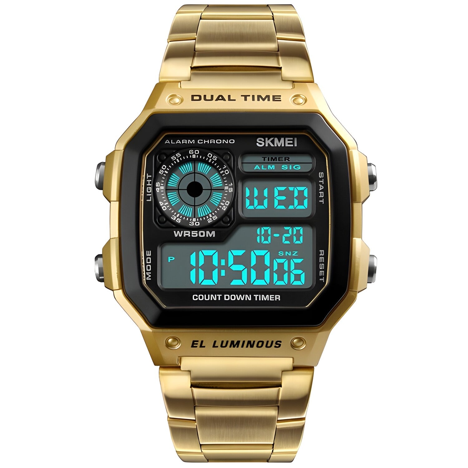 Digitalni Sat MA-6303 - Zlatni KP6303